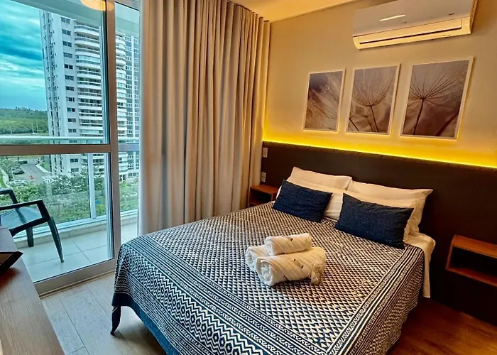 Studio completo Cond Ilha Pura - Ao lado do Rio Centro e próximo Arenas-Barra da Tijuca Rio de Janeiro